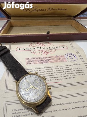 GUB Glashütte mechanikus kronográf