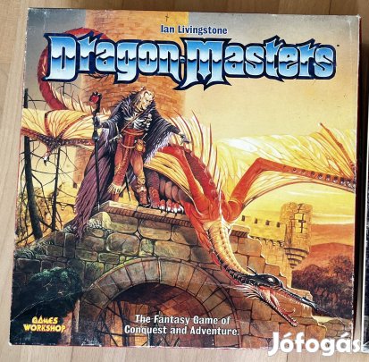 GW Ian Livingstone: Dragon-masters + kieg. társasjáték