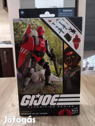 G.I. Joe Classified Crimson Alley Viper figura GI Joe