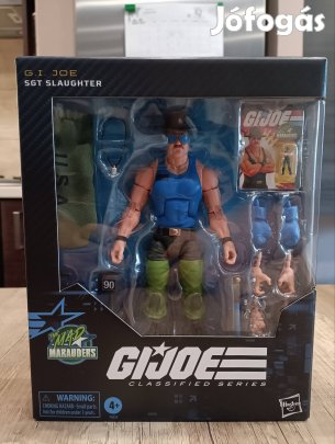 G.I. Joe Classified Marauders Sgt. Slaughter figura GI Joe