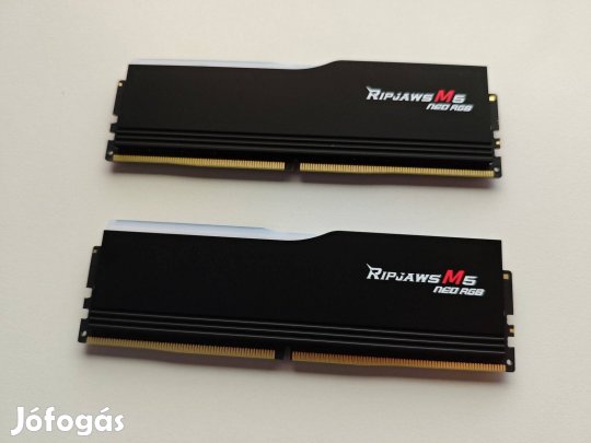 G.Skill 64GB KIT DDR5 6000MHz CL36 Ripjaws M5 Neo RGB