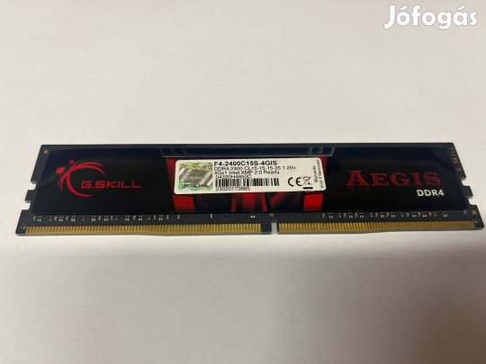 G.Skill Aegis DDR4 4 GB memória