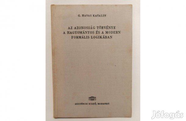 G. Havas Katalin- Az Azonosság Törvénye
