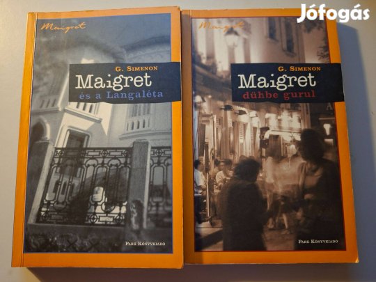 G. Simenon Maigret dühbe gurul + Maigret és a Langaléta