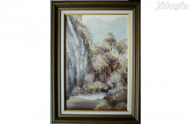 G. Szabó Pálma: Erdélyi táj (30x40 cm)
