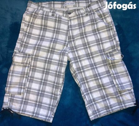 G-star raw 33-as oldalzsebes 'kockás' ffi térd nadrág 