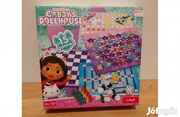 Gabi Babaháza 15 az 1 -ben társasjáték gyerekeknek - újszerű