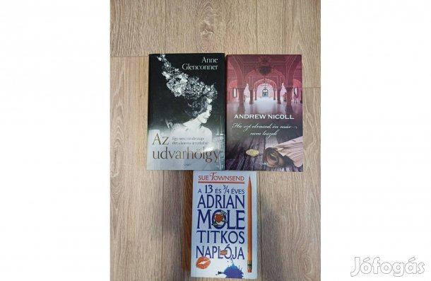 Gabo kiadó könyvcsomag 3 db, egyben