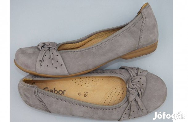 Gabor bőr belebújós cipő, 38,5 -ös méretre