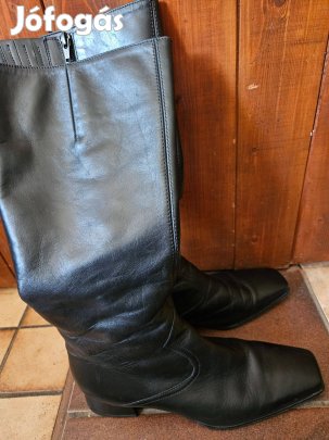 Gabor bőr csizma, mérte 6 1/2 kb. 40-es