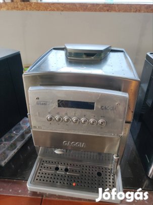 Gaggia Titánium automata kávéfőző 
