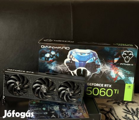 Gainward Rtx 5060 Ti Python III 16GB Gddr7 (2028.11.06-ig garancia)