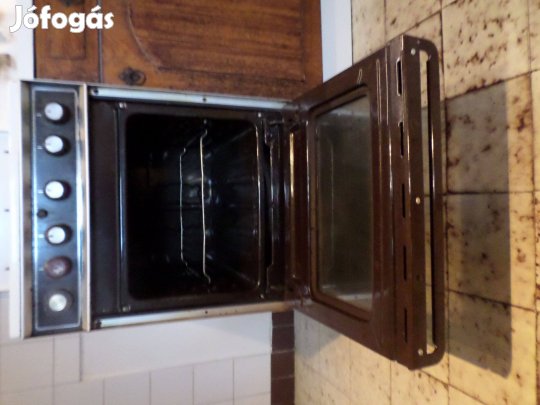 Gála 75 gáztűzhely 4 égős- barna zománc-üveg