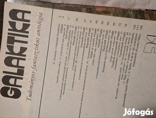 Galaktika magazinok retró évjárattal