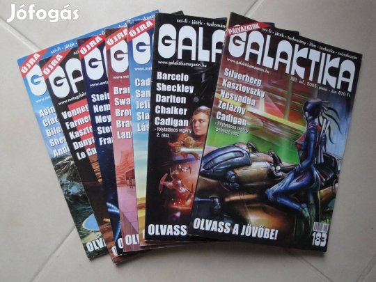Galaktika sci-fi antológia korai példányai eladók