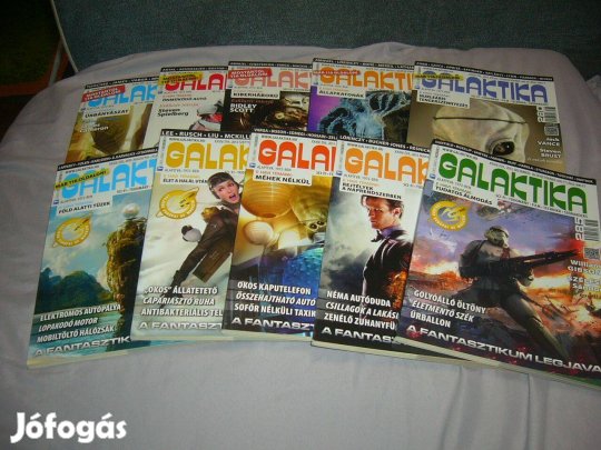 Galaktika sci-fi magazin - 2013 évfolyam 10 db