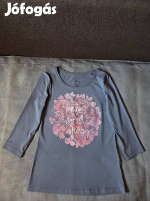 Galambkék színű TOM Tailor 3/4-es ujjú pólók M