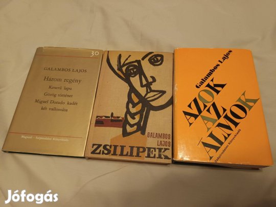 Galambos Lajos könyvcsomag / 4 db könyv