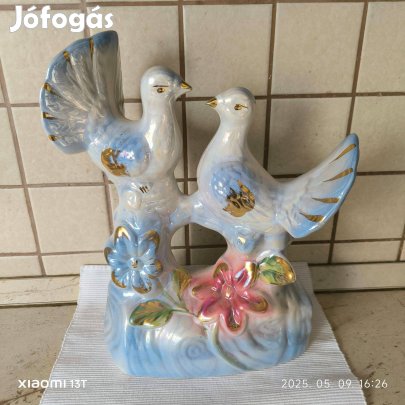 Galambpár szobor eladó! Galambpár óratartó szobor eladó! 35 cm