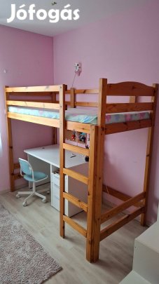 Galéria ágy 200x90 matraccal