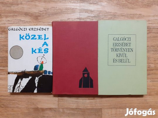 Galgóczi Erzsébet 3 db könyve egy könyvcsomagban, csak 800 Ft