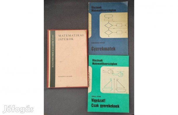 Gáll Éva-Mosonyi- Matematikai Játékok, Utazások Matematikaországban