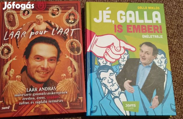Galla Miklós + Laár András könyv