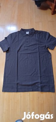 Galléros poló XL szürke