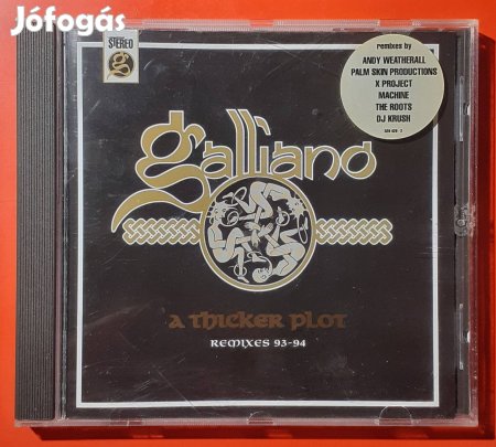 Galliano - A Thicker plot remixes 93-94 CD