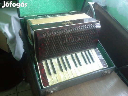 Galotta tangóharmonika tangó harmonika tokkal hangszer újszerű eladó