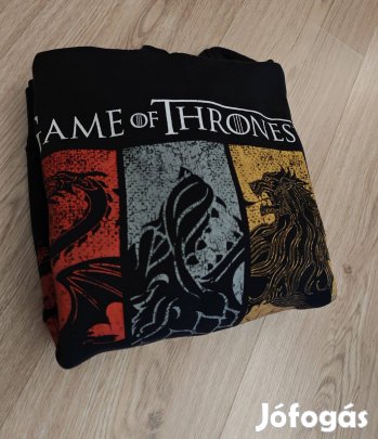 Game of throns pamut férfi sportos pulover L