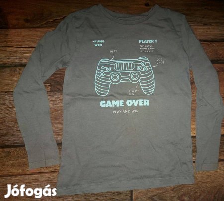 Game over feliratú kontrolleres felső, Sinsay