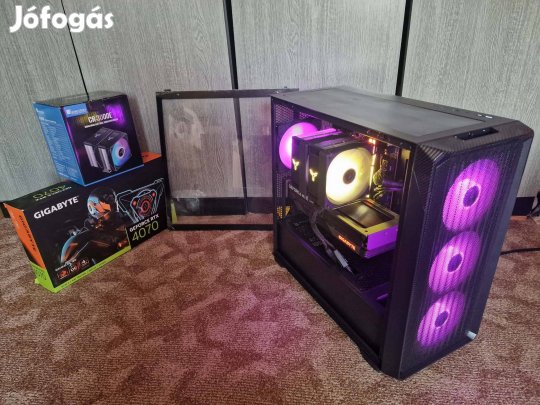 Gamer PC-B850/R5 7600X/32GB DDR5 5600MHZ/Rtx4070/500GB SSD/700W