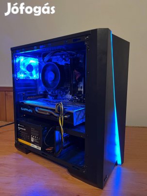 Gamer PC Ryzen 5 1600 + RX580 16GB RAM