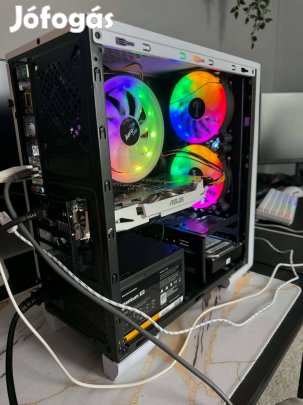 Gamer PC szett + monitor Azonnal Használható