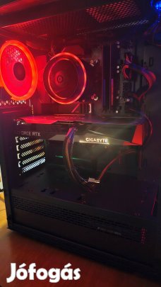 Gamer Pc Garanciális Rtx 3060 12 gb vga