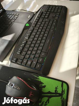 Gamer billentyűzet és egér