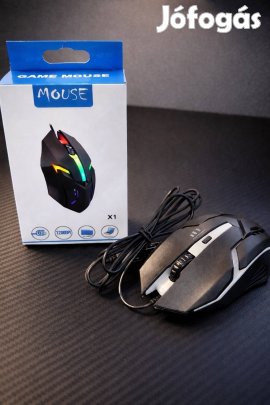 Gamer egér LED világítással
