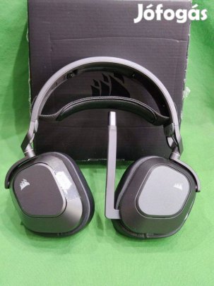 Gamer fejhallgató Corsair HS80 Max bluetooth-os - dobozában