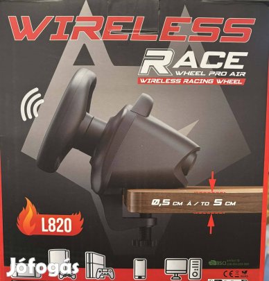 Gamer kormány és pedál 