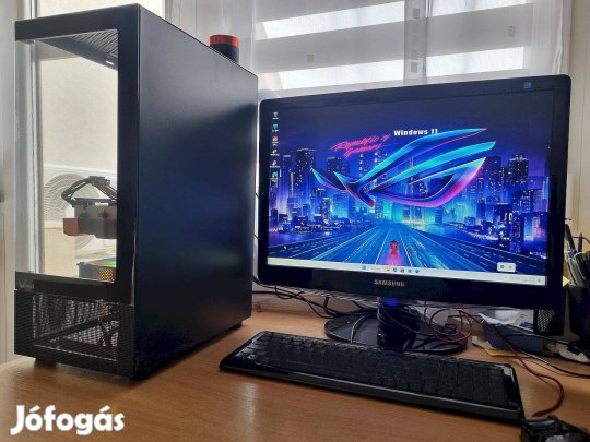 Gamer pc Ryzen5 [12x3,9Ghz/16GB/8GB/SSD+HDD/W11]