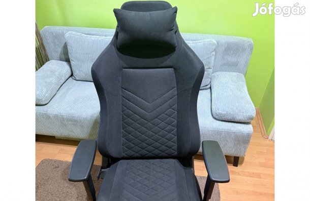 Gamer szék Abildaa antracit szürke szövet