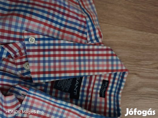 Gant kockás férfi pamut ing