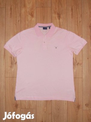 Gant rózsaszín galléros póló (XL-es)