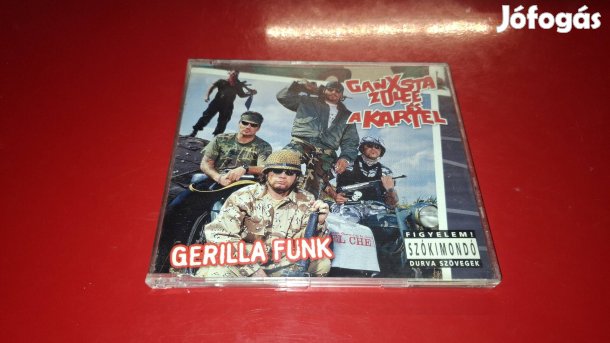 Ganxsta Zolee és a Kartel Gerilla Funk maxi Cd 