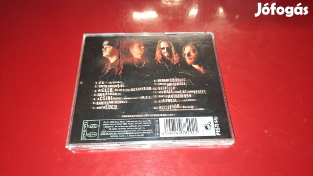 Ganxsta Zolee és a Kartel Rosszfiúk ( Filmzene ) Cd 2000