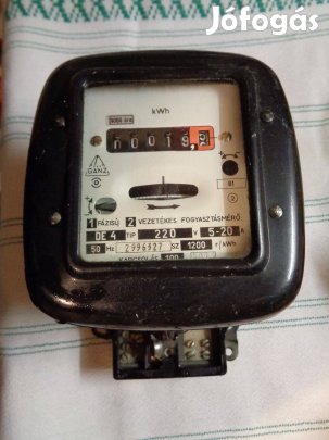 Ganz retró villanyóra eladó