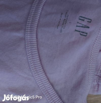 Gap levendula strech puha modál pamut női felsőrész L