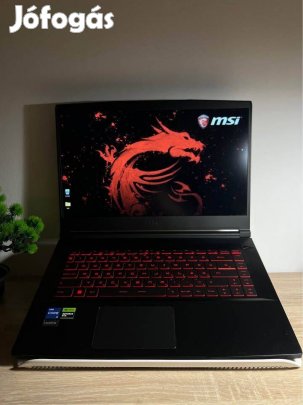 Garanciális 2027.09.ig | MSI GF63 12UC Gamer Laptop | Rtx3050 | i5 124