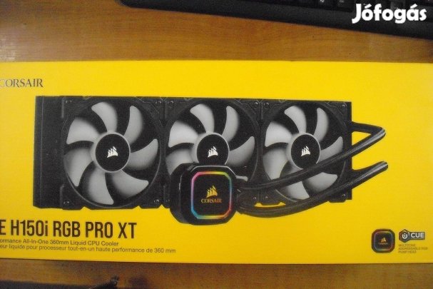 Garanciális Corsair icue H150i vízhűtés!